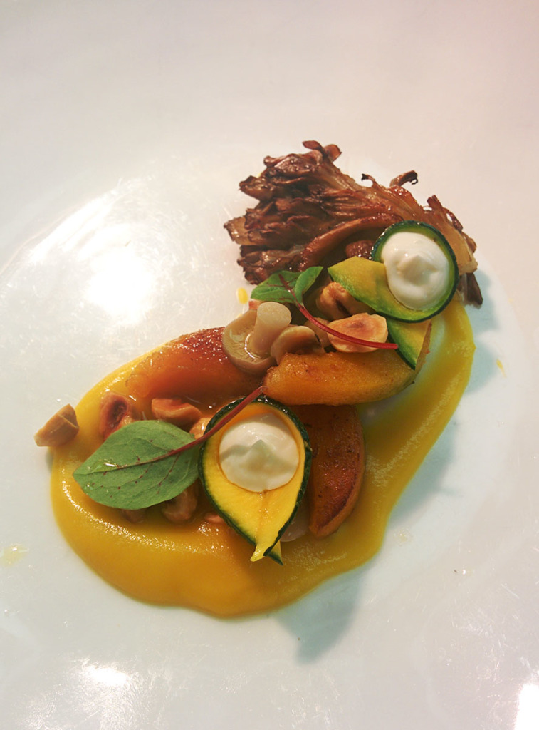 Gramercy Tavern Kabocha Squash, Ricotta, Hazelnut, Maitake