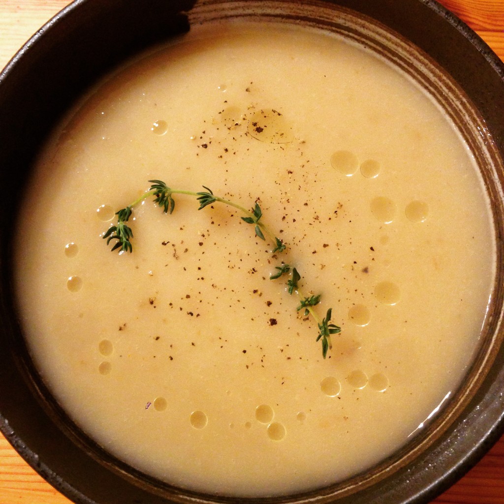 Apple Cider & Parsnip Soup